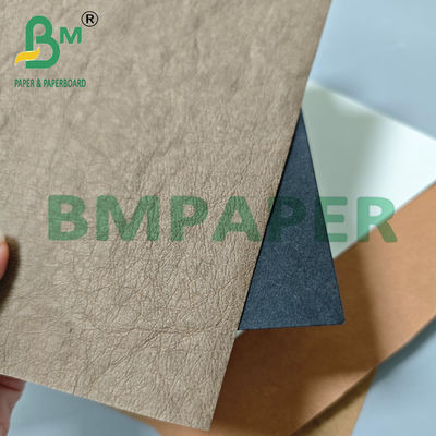 0.3mm 0,7mm Hellbraun Dauerhaftes Mehrfachverwendbares Kraft-Tex-Papier zur Lagerung von Lebensmitteln