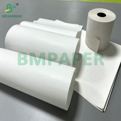 55 Gramm Wärmebeschichtung Weißes Kassenpapier Jumbo Roll In 240mm X 3000 Meter