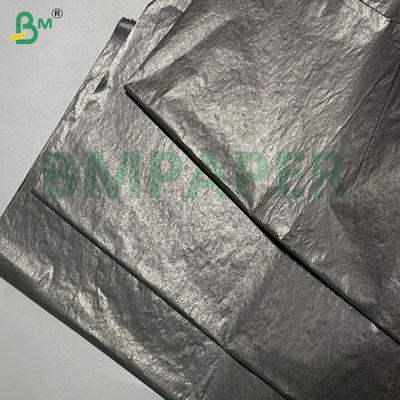 30gm glänzende schwarze Mango-Schutztasche Papier Einseitige glänzende Innenschicht für Sonnendichte Fruchtdeckel Roll