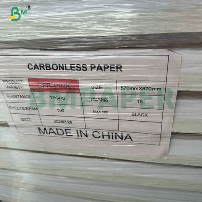 572 mm X 876 mm 55 Gramm 60 Gramm NCR CB CFB CF Kohlenstofffreies Autokopienpapier In Ream