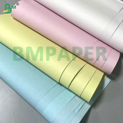 48g 80gm Weiß / Rosa / Farbig NCR Kohlenstofffreies Kopierpapier Brief Größe 8.5 &quot;x11&quot; &amp; 8.5 &quot;x14&quot; für Frachtbrief und Formulare Schwarzes Bild