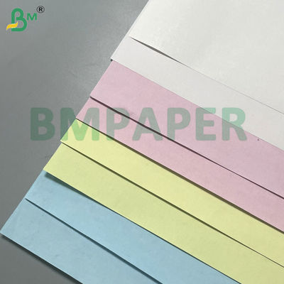 48g 80gm Weiß / Rosa / Farbig NCR Kohlenstofffreies Kopierpapier Brief Größe 8.5 &quot;x11&quot; &amp; 8.5 &quot;x14&quot; für Frachtbrief und Formulare Schwarzes Bild