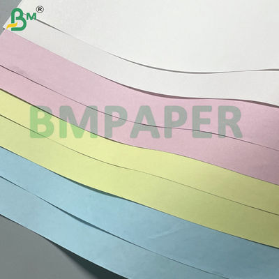 48g 80gm Weiß / Rosa / Farbig NCR Kohlenstofffreies Kopierpapier Brief Größe 8.5 &quot;x11&quot; &amp; 8.5 &quot;x14&quot; für Frachtbrief und Formulare Schwarzes Bild