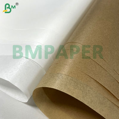 Braunes Kraft-Silikon-beschichtetes Freigabepapier 80gm für Etiketten und fettfeste Anwendungen
