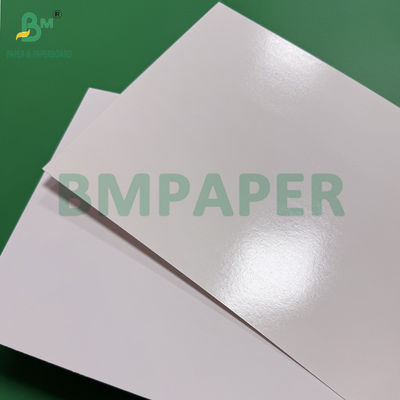 Gefriertes Lebensmittelpapier 275gm Weiße Pappe mit 15g feuchtigkeitsfeste PE-Glanzbeschichtung