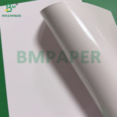 Gefriertes Lebensmittelpapier 275gm Weiße Pappe mit 15g feuchtigkeitsfeste PE-Glanzbeschichtung