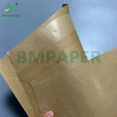 60 gm 70 gm 70 x 100 cm Braun, mit einer Seite beschichtet, gestreiftes Kraftpapier für Lebensmittelbeutel