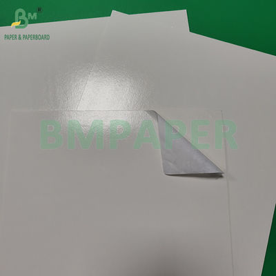 300+15gm Glanz-PE-beschichtetes Weißpapier für Lebensmittelverbrauch Verpackung Tiefkühlprodukte