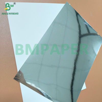 400 gm 425 gm Silber Spiegel Karton Scheinmetallpapier für Verpackungskiste