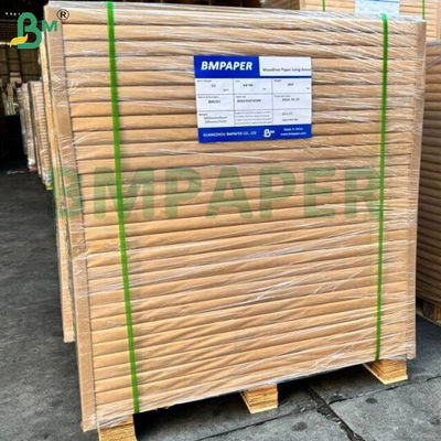 40gm 50gm druckbares Kit 7 Braunes, fettdichtes Papier für Hamburgerverpackungen