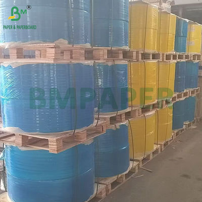60g Kohlenstofffreies Papier NCR Rollen CB Weiß CF Farbig Custom 21cm - 200cm Breite