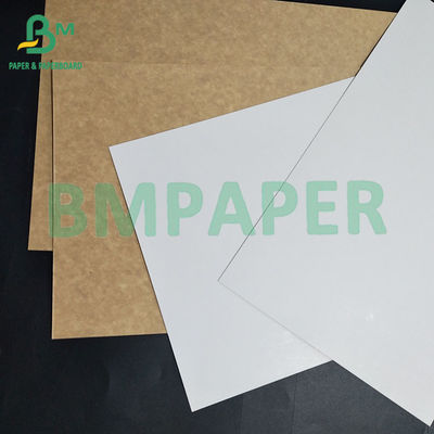 CKB Clay Coated Kraft Back Braunes Lebensmittelpapier für die Verpackung von Pommes Frites