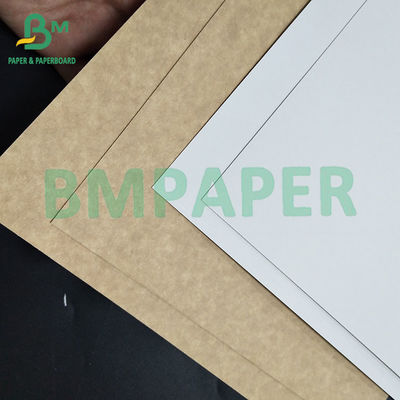 CKB Clay Coated Kraft Back Braunes Lebensmittelpapier für die Verpackung von Pommes Frites
