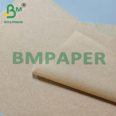 30 g/m 35 g/m Kompostierbares unverbleichtes Burgerpapier zur Ölverpackung von Lebensmitteln