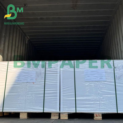 80gm Hohe Weißheit Halbglänzende Batterie Tag Papier Rohstoff 72 x 102