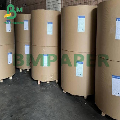 50gm Braune Fasern Maschine gebleicht Glas Kraftpapier für Einkaufstasche