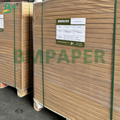 Kraftpapier mit hohem Dehnungsgewicht (65 g/m2 bis 90 g/m2) Braun Farbe Hohe TEA-Werte