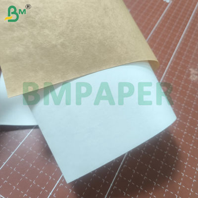 Hohe Trennfestigkeit Poröses Kraftpapier Bleichbleiches unbleichbares, halbverlängerbares Sackpapier