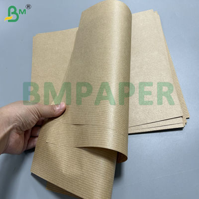 50 g/m² 60 g/m² 80 x 1100 mm Lebensmittelqualität gestreiftes Kraftpapier für Lebensmittelverpackungsbeutel