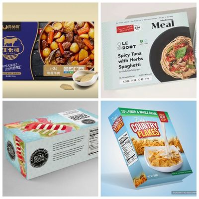 Hohe Steifigkeit 275 gm + 15 g PE beschichtetes Tiefkühlwarenverpackungspapier 635 x 902 mm