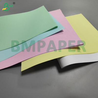 60g 75g NCR Carbonless Paper Sheet For Application Forms Letter Size Black Image
