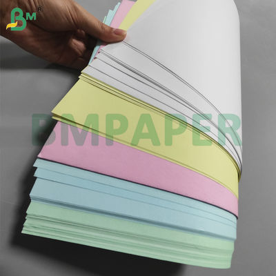 60g 75g NCR Carbonless Paper Sheet For Application Forms Letter Size Black Image