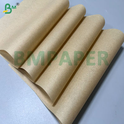 30 g/m² 35 g/m² braunes fettbeständiges Sandwichpapier zum Einwickeln von Lebensmitteln 18x18"