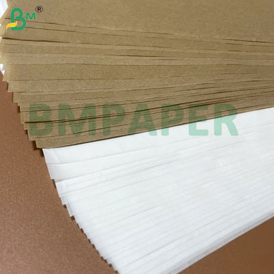 40g Weißes braunes Kraft-Silikon-beschichtetes lebensmittelsicheres Silikon-Backpapier für Backformen und Backöfen