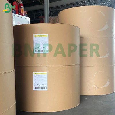 40g Weißes braunes Kraft-Silikon-beschichtetes lebensmittelsicheres Silikon-Backpapier für Backformen und Backöfen
