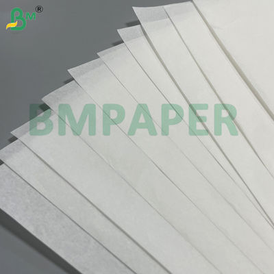 38 gm 100% biologisch abbaubares 1050 mm fettfestes weißes Pelleaglio-Papier zur Verpackung von Lebensmitteln