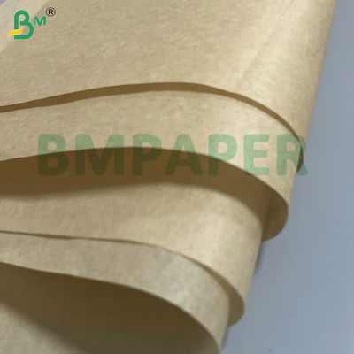 Braunes, weißes, natürliches, kompostierbares, fettabweisendes Papier 45 g/m² für Verpackung, Auskleidung, Hotdog-Verpackung