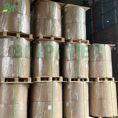 Braunes, weißes, natürliches, kompostierbares, fettabweisendes Papier 45 g/m² für Verpackung, Auskleidung, Hotdog-Verpackung