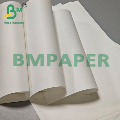 60g/m² fettbeständiges, lebensmittelechtes weißes Kraftpapier für Bäckertüten 12" x 1000 ft