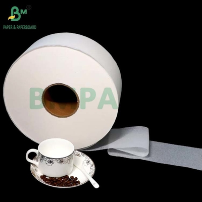 Lebensmittelechtes gebleichtes ungebleichtes 40GSM 50GSM Kaffeefilterpapier Rolle 1200mm