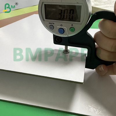 3 mm Holzzzellstoff Weißes Displayboard für gedruckte Innenräume 1220 x 2440 mm