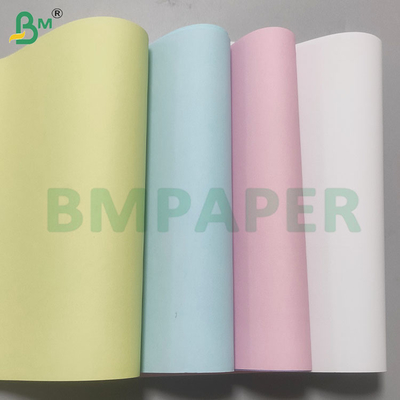 80GSM Klares Bild Mehrfarbiges Kohlenstofffreies Kopierpapier Rollen
