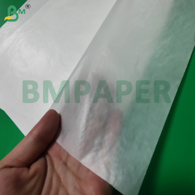 30 g/m² 32 g/m² Wachsbeschichtetes Lebensmittelverpackungspapier für Hamburger 14'' x 18''