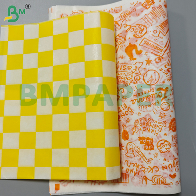 30 gsm fettfeste Wachspapierrollen zur Sandwichverpackung