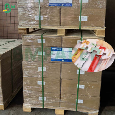 26gsm Zahnstocher-Verpackungspapier-Schneidrollen, weiß/braun