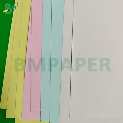 75gsm 80gsm Weiß Rosa Grün Gelb Klare Abbildung NCR Papierrollen