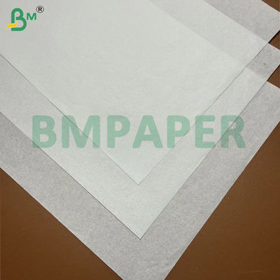 50 g weißes Fettpapier für Butterverpackung 7 1000 mm 1100 mm Rollbreite