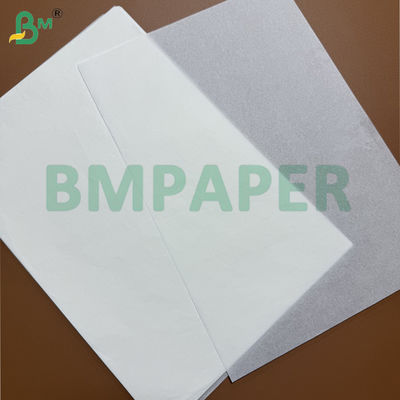 50 g weißes Fettpapier für Butterverpackung 7 1000 mm 1100 mm Rollbreite