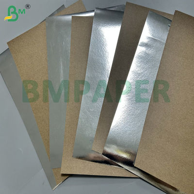 200 Gramm 250 Gramm Back Kraft laminiertes Aluminiumpapier zur Verpackung von Trockenwaren 70 x 100 cm