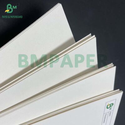 455 mm x 650 mm unbeschichtetes Coaster Board 390GSM Natürliches Weiß für Biermatten