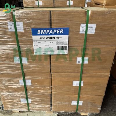 25 gm 28 gm Druckpapier aus Stroh, Verpackungspapier, Schnittrollen 29 mm x 6000 m