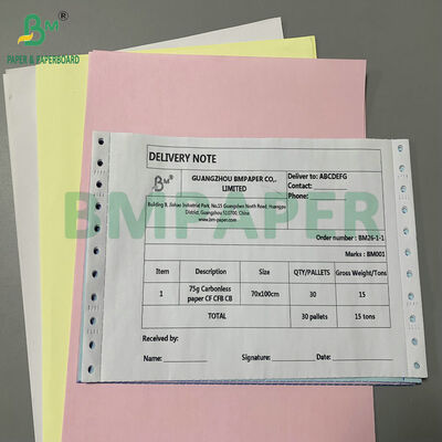 Blaues Bild Hochkontrast Premium 48 g/m² 75 g/m² Durchschreibepapier für klare Kopien