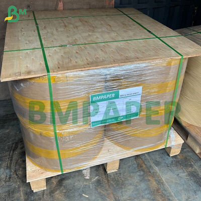 Wasserdichtes PE-beschichtetes Kraftpapier Weiß Heißsiegelbar Lebensmittelqualität