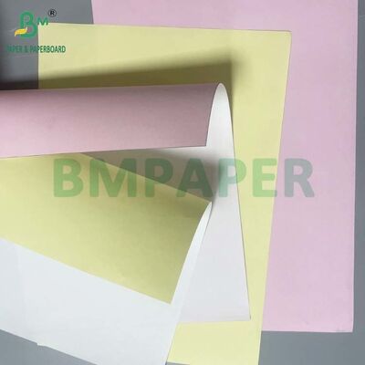 70g A4 NCR Papier CFB Pink CF Gelb mit weißer Rückseite für Ausgangsscheine