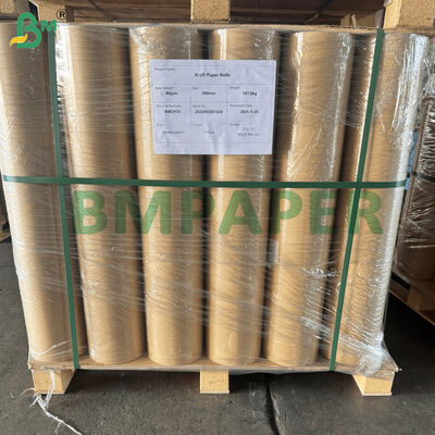 Pink Butcher Paper Roll 18in X 150ft Ungewäschtes Ungeschichtetes Fleischverpackungspapier