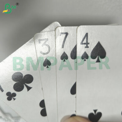 Schlichte weiße Karton bedruckbare Hobby-Spielkarten Hochglanz